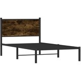 Metalni okvir kreveta bez madraca boja hrasta 100x190 cm | shoptok.hr