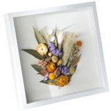 INF Kvadraten enojni votli lesen okvir za suho cvetje in DIY obrt White 8 palcev, (5000076307) | Shoptok.si