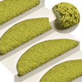 vidaXL Samolepilne preproge za stopnice 15 kosov zelene 65x21x4 cm | Shoptok.si
