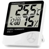 HTC-1 JWD temperetura, sat, vlaznost vazduha beli