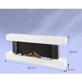 Klarstein Studio Light & Fire 1 Smart, kamin, 1000/2000W, MDF, WiFi Control | shoptok.hr