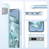 Techsuit Shockproof Clear Silicone prozirna maskica otporna na udarce za Google Pixel 9 Pro | shoptok.hr