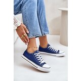 Boto EVENTO Women's Classic Sneakers Navy Blue Ecoma | shoptok.hr