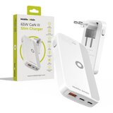 MOBILE ORIGIN 65W GaN Slim dual USB-C single USB-A, white Cijene