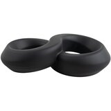Pulselock Taur - dvostruki prsten za penis i testise (crni) - 20 mm | shoptok.hr