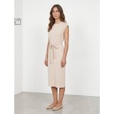 Sinsay Rebrasta midi haljina s remenom | shoptok.hr