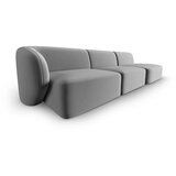 Milo Casa Siva baršunasti sofa s lijevim kutom 311 cm Paolo – | shoptok.hr