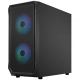 Fractal Focus 2 RGB Black TG, bez napajanja, crna, FD-C-FOC2A-03