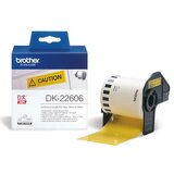  Naljepnice za QL pisače 62 mm, film žute beskonačne | shoptok.hr