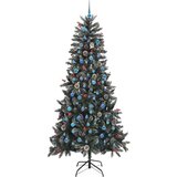 vidaXL Umjetno božićno drvce s stalakom Zelena 129.5 x 129.5 x 240 cm | shoptok.hr