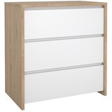 Tvilum Bela/v naravni barvi komoda v hrastovem dekorju 80x84x48 cm Next – | Shoptok.si