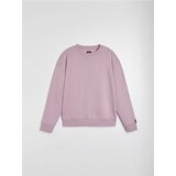 Sinsay Crewneck comfort fit majica dugih rukava s udjelom pamuka | shoptok.hr