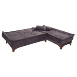 Atelier Del Sofa ugaona garnitura kelebek corner right anthracite | ePonuda.com