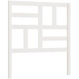  Uzglavlje za krevet bijelo 106 x 4 x 104 cm od masivne borovine | shoptok.hr