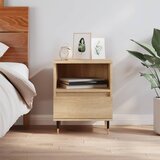 vidaXL Noćni ormarić boja hrasta sonome 40x35x50 cm konstruirano drvo | shoptok.hr