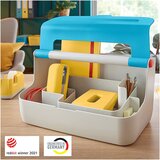 Leitz Škatla za shranjevanje Cosy s pokrovom, prenosna, modra | Shoptok.si
