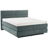 Dieter Knoll BOXSPRING POSTELJA 180 cm x 200 cm , tekstil sivozelena u