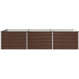  Povišeni vrtni krevet Crna 240 x 80 x 55 cm | shoptok.hr