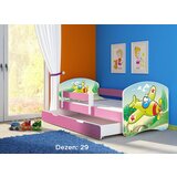 ACMA dečiji krevet II 140x70 F + dušek 6 cm PINK29 | ePonuda.com