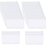 INF A6 PVC torbica na zadrgo za registrator s 6 obročki 30-paket, (21536275) Cene