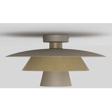  plafonska svetiljka plato 1xE27/15W/230V prečnik 32 cm bež/zlatna | Eponuda.com