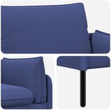 SOFA za dvije osobe 2-sjedalo Policijska plava 188 x 81 x 89 cm | shoptok.hr