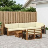  Setovi sofa Čvrsto drvo akacije | shoptok.hr
