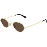 Alexander Mcqueen AM0562S 002 ONE SIZE (46) Zlata/Rjava Cene