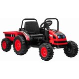 Lean_Toys Traktor s prikolico 12v Rdeča ben | Shoptok.si