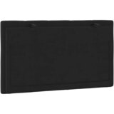  Jastuk za uzglavlje Hanko crni 80 cm baršunasti | Eponuda.com