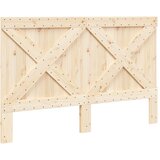 Maison Chic posteljno vzglavje - vzglavna omarica - nočna omarica 160x104 cm trdna borovina, (21704785) | Shoptok.si
