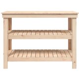  Radni stol 110,5 x 50 x 80 cm od masivne borovine | shoptok.hr