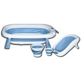 Bbo Set sklopiva kadica za bebe sa dodacima BL-BT338T, Plavi Cene