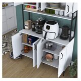 Hanah home Komoda s ladicama JE173 3287, 120x198,6x40 cm, Bijela | Eponuda.ba
