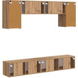  Set TV komoda Zidne 5 pcs Sonoma hrast Konstruirano drvo | shoptok.hr