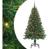 vidaXL Umjetno božićno drvce Zelena 150 cm PVC i Čelik i Plastika | shoptok.hr