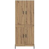  Kuhinjski ormarić Umjetnički hrast 69 5 x 34 x 180 cm Konstruirano drvo | shoptok.hr
