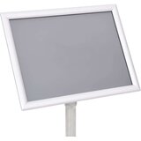 vidaXL A4 stojalo za plakat srebrne barve iz aluminijeve zlitine | Shoptok.si