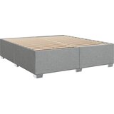  Boxspring krevet s madracem Svjetlosiva 140 x 190 cm Tkanina | shoptok.hr