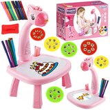 Woopie ploča za crtanje + flomasteri - žirafa roza | shoptok.hr