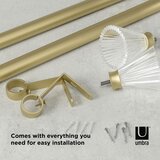  Curtains - accessories TUTU color golden umbra | shoptok.hr