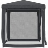  za zabave s 4 mrežasta bočna zida antracit 2 x 2 m HDPE | Eponuda.com