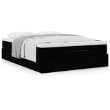  Otomanski krevet s madracem crni 140x190 cm umjetna koža | Eponuda.com