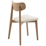 Unique Furniture Kremno bel/naraven jedilni stol Elim – | Shoptok.si