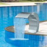  Fontana s vodopadom za bazen od nehrđajućeg čelika 45x30x60 cm Cijene