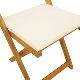  Vanjske bistro stolice 2 pcs Krem bijela 40 x 53 x 80 cm | shoptok.hr