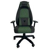 Gamdias ZELUS E4 WEAVE sivo-zelena gejming stolica, do 120 kg Cene