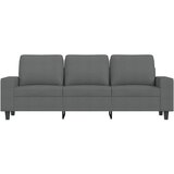  Trosjed s tabureom tamnosivi 180 cm od tkanine | shoptok.hr