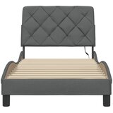  Okvir kreveta s LED-om bez madraca 90x190 cm od tkanine | Eponuda.ba