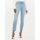 Boss Jeans hlače Jackie 50509294 Modra Slim Fit